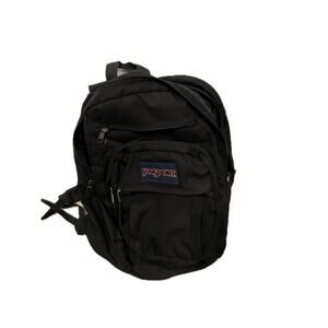 JanSport Right Pack 3 Section Black Backpack
